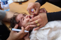 Vaksinasi Polio Anak Gaza di Tengah Perang