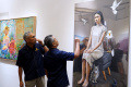 Wamenkeu Suahasil Nazara Tinjau Pameran UOB Painting of the Year (POY)