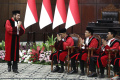 Wisuda Purnabakti Hakim Konstitusi Anwar Usman