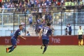Ahmad Bustomi Rayakan Gol