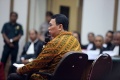 Ahok Bacakan Pledoi di Persidangan