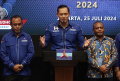 AHY Serahkan Surat Dukung Partai Demokrat Untuk Pilkada 2024