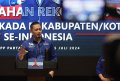 AHY Serahkan Surat Dukung Partai Demokrat Untuk Pilkada 2024