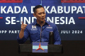 AHY Serahkan Surat Dukung Partai Demokrat Untuk Pilkada 2024
