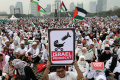 Aksi Aliansi Rakyat Indonesia Bela Palestina