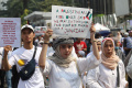 Aksi Aliansi Rakyat Indonesia Bela Palestina