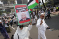 Aksi Aliansi Rakyat Indonesia Bela Palestina
