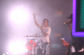 Aksi Band SLANK di Jakarta Fair Kemayoran  2024