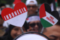 Aksi Bela Palestina Keluarga Besar Persis Kota Bandung