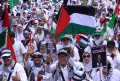 Aksi Bela Palestina Keluarga Besar Persis Kota Bandung