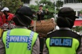 Aksi Demo Forum Guyub Rukun Jateng dan Seniman Tertib