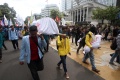 Aksi Demo Mahasiswa di Istana Merdeka