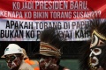 Aksi Demo Pekerja Freeport