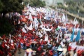 Aksi Hari Buruh di Jakarta