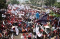 Aksi Hari Buruh di Jakarta
