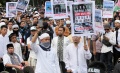 Aksi Long March Selamatkan Masjid Al-Aqsha di Kota Bandung