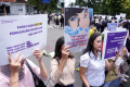 Aksi Memperingati Hari Perempuan Internasional 2024 di Kota Bandung