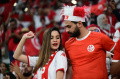 Aksi Menarik Pendukung Timnas Tunisia