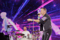 Aksi Panggung Coldplay di Jakarta