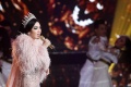 Aksi Panggung Syahrini di HUT ke 27 SCTV