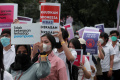 Aksi Perayaan Hari Perempuan Internasional 2022