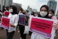 Aksi Perayaan Hari Perempuan Internasional 2022