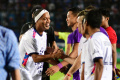 Aksi Ronaldinho di Trofeo Meet The Star 