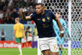 Aksi Selebrasi Kylian Mbappe usai Membobol Australia