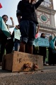Aksi Solidaritas Menyemen Kaki di Medan