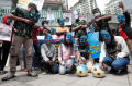 Aksi Solidaritas Muslim Uighur