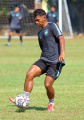 Aksi striker PSIS Semarang Andreas Chrismanto Ado