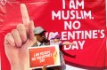 Aksi Tolak Hari Valentine Di CFD