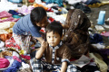 Anak Pengungsi Korban Kebakaran Pasar Gembrong Jatinegara