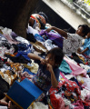 Anak Pengungsi Korban Kebakaran Pasar Gembrong Jatinegara