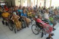 Anggota ISI Bakti Sosial di Griya Usia
