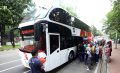 Antre Naik Bus Wisata TransJakarta