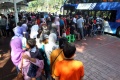 Antri Bus Tingkat Wisata Gratis di Halte IRTI Gambir