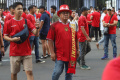Antusias Suporter Timnas Indonesia