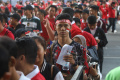 Antusias Suporter Timnas Indonesia