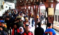 Arus Balik Mudik Lebaran di Stasiun KA Pasar Senen