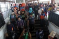 Arus Balik Mudik Lebaran di Stasiun KA Pasar Senen