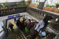 Arus Balik Pemudik di Stasiun Pasar Senen 