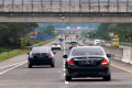 Arus Lalu Lintas di Tol Surabaya-Malang Ramai Lancar