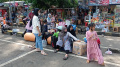 Arus Mudik Penumpang di Terminal Poris Plawad Tangerang
