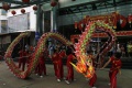 Atraksi Naga Liong Sambut Imlek