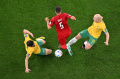 Australia dan Denmark di Stadion Al-Janoub