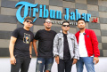 Bagindas Band Promo Single Terbaru di Kantor Tribun Jabar Bagindas Band Promo Single Terbaru di Kantor Tribun Jabar