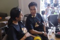 Baim Wong dan Paula Verhoeven Buka Gerai Donuthing