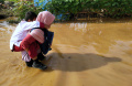 Banjir Rendam Jalan di Baleendah Kabupaten Bandung