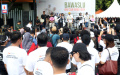Bawaslu on Car Free Day Kampanyekan Pemilu 2024